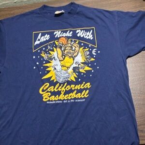 UNIVERSITY OF CALIFORNIA PROMO T SHIRT 1993